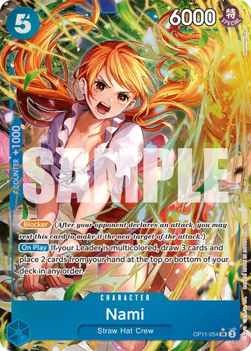 Nami OP11-054 (Alternate art)