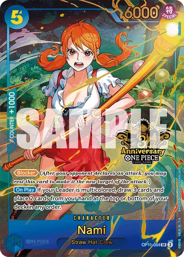 Nami OP11-054 (Alternate art)