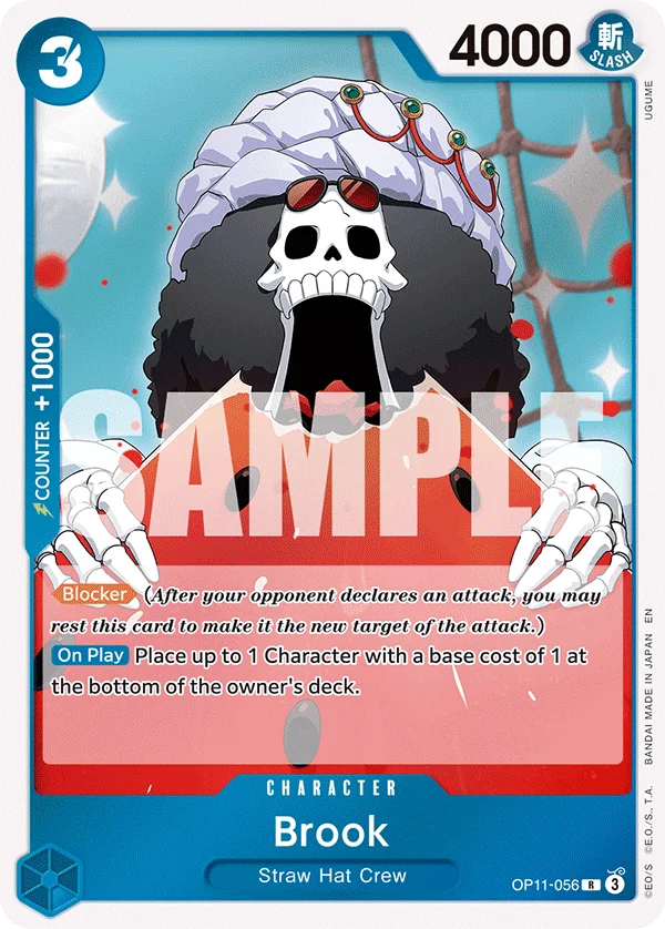Brook OP11-056 – One Piece Card Game Character