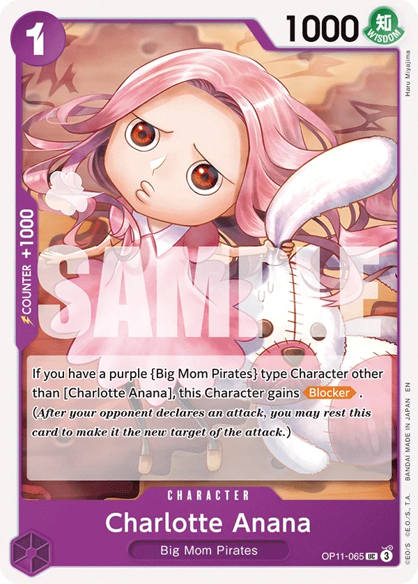 Charlotte Anana OP11-065 – One Piece Card Game Character