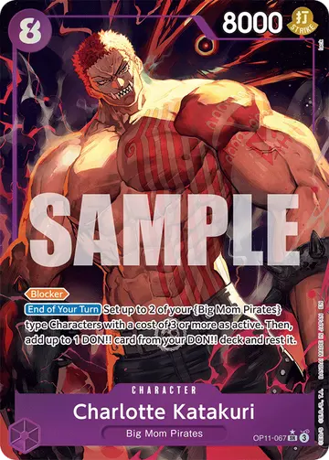 Charlotte Katakuri OP11-067 (Alternate art)
