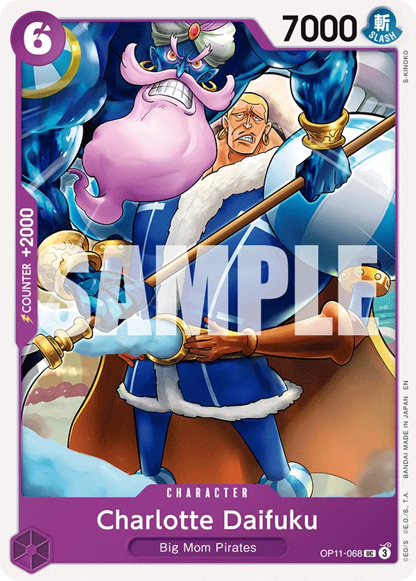 Charlotte Daifuku OP11-068 – One Piece Card Game Character
