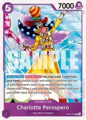 Charlotte Perospero OP11-071 (Reprint)