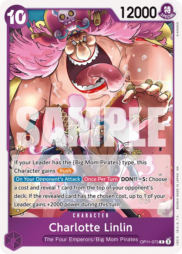 Charlotte Linlin OP11-073 – One Piece Card Game Character