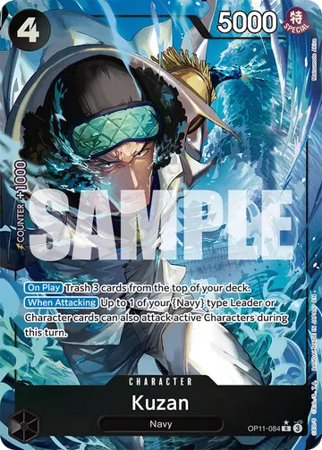Kuzan OP11-084 (Alternate art)