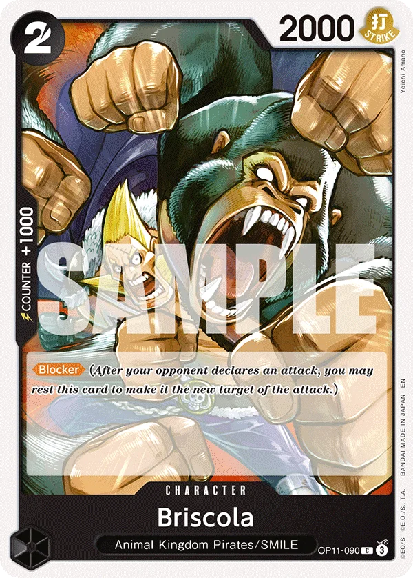 Briscola OP11-090 – One Piece Card Game Character