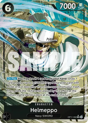 Helmeppo OP11-092 (Alternate art)