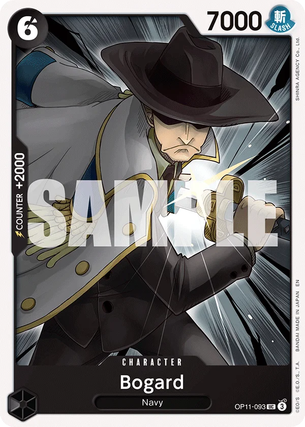 Bogard OP11-093 – One Piece Card Game Character