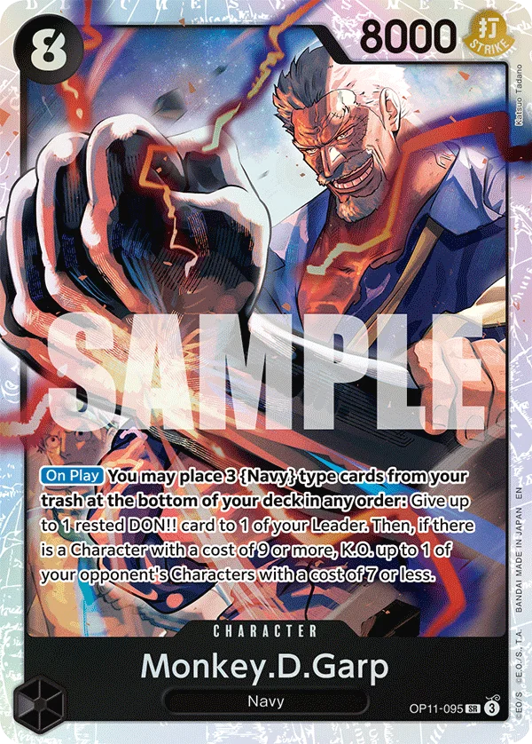 Monkey.D.Garp OP11-095 – One Piece Card Game Character