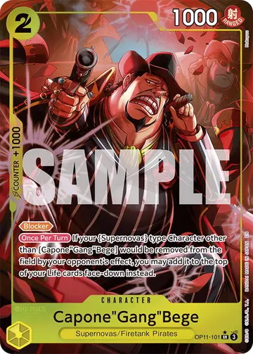 Capone"Gang"Bege OP11-101 (Alternate art)