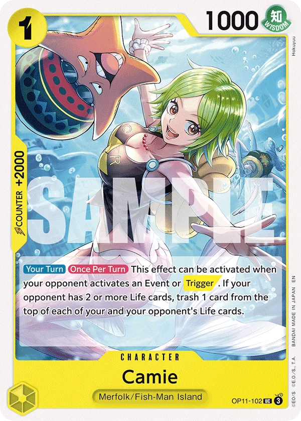 Camie OP11-102 – One Piece Card Game Character