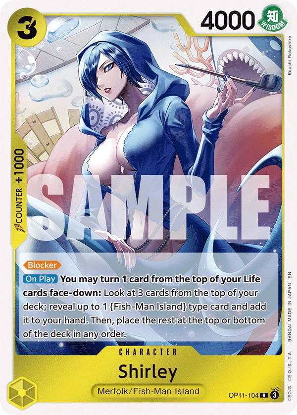 Shirley OP11-104 – One Piece Card Game Character