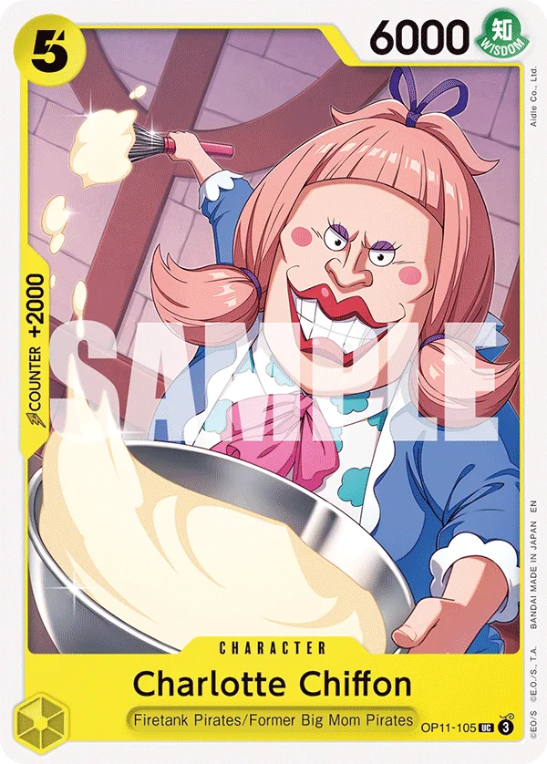 Charlotte Chiffon OP11-105 – One Piece Card Game Character