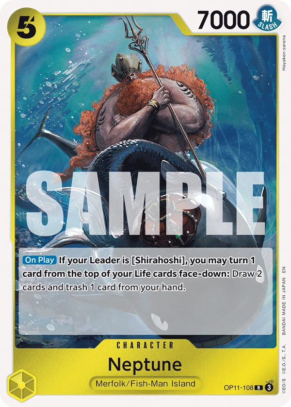 Neptune OP11-108 – One Piece Card Game Character