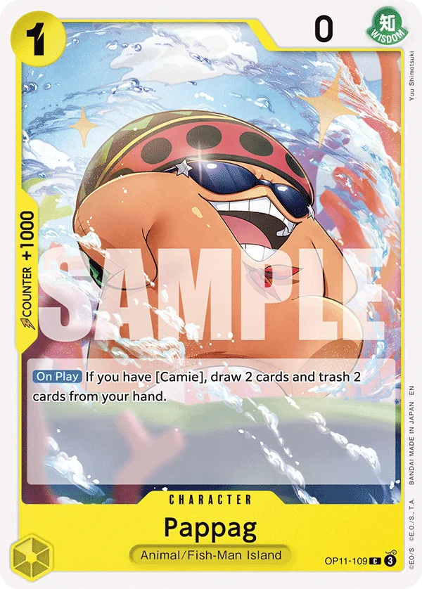 Pappag OP11-109 – One Piece Card Game Character