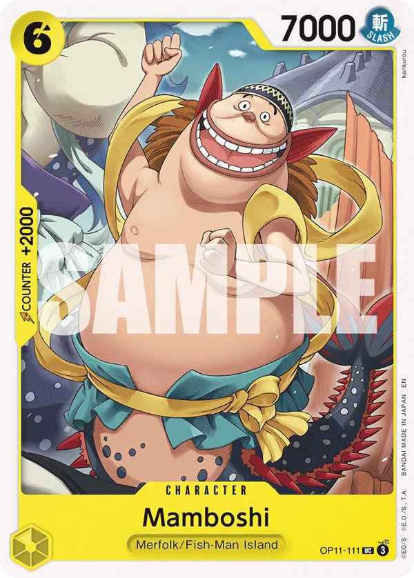 Mamboshi OP11-111 – One Piece Card Game Character
