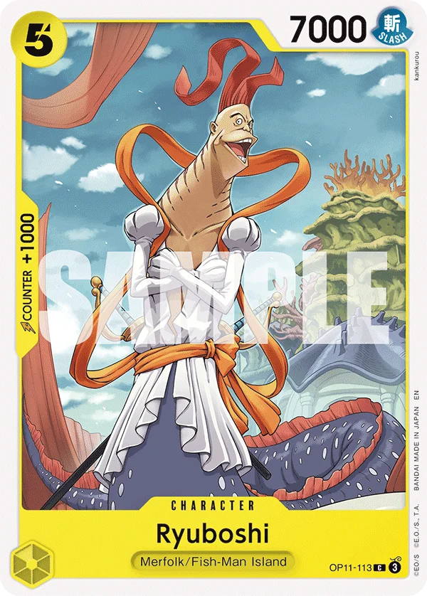 Ryuboshi OP11-113 – One Piece Card Game Character