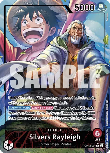 Silvers Rayleigh OP12-001 (Alternate art)