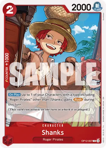 Shanks OP12-007