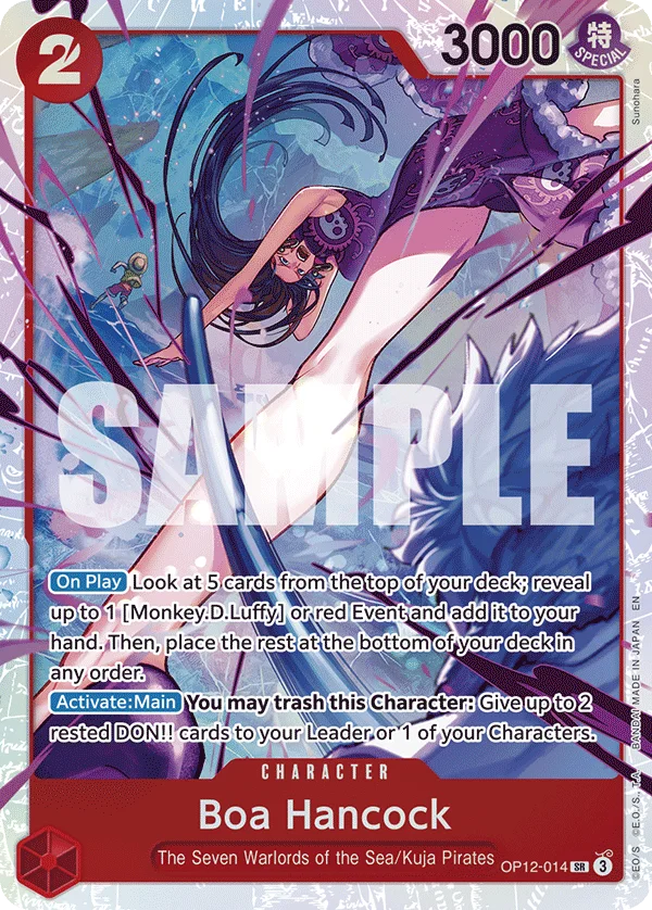 Boa Hancock OP12-014 – One Piece Card Game Character