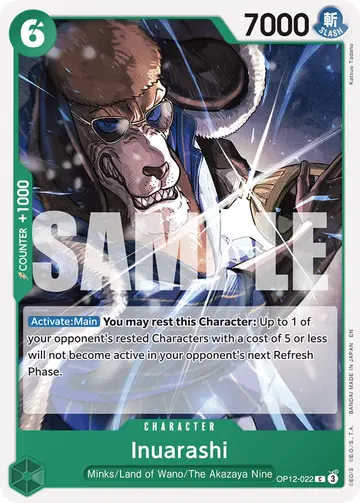 Inuarashi OP12-022