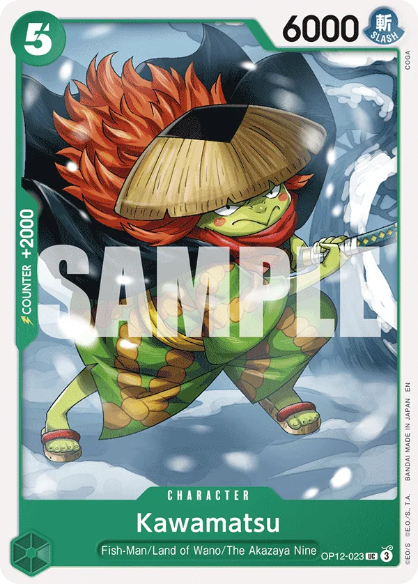 Kawamatsu OP12-023 – One Piece Card Game Character