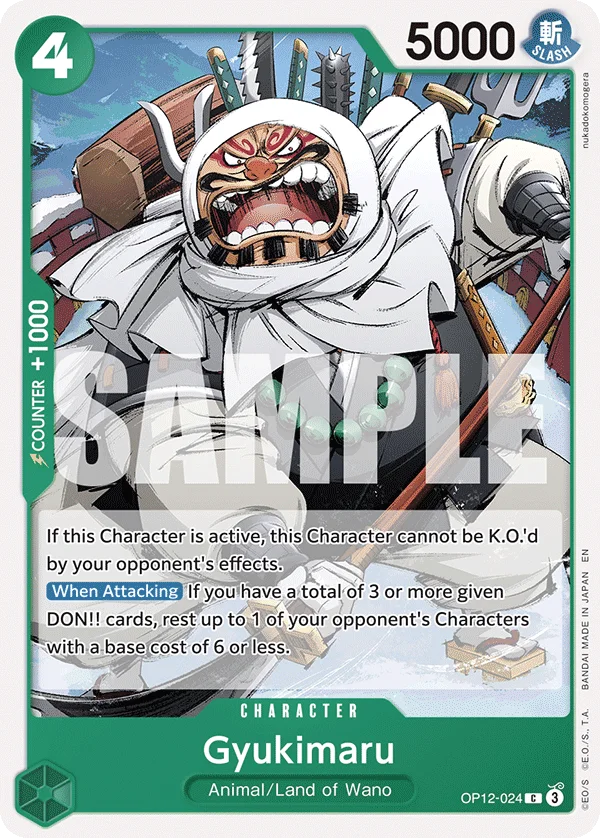 Gyukimaru OP12-024 – One Piece Card Game Character