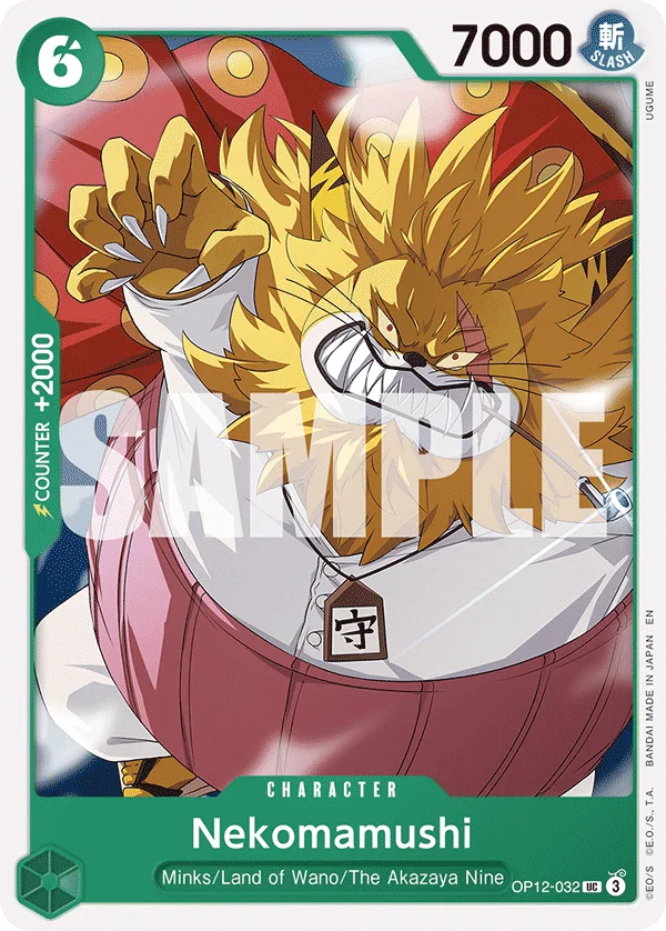 Nekomamushi OP12-032 – One Piece Card Game Character