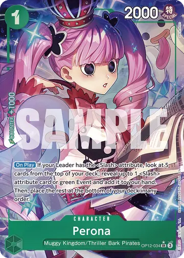 Perona OP12-034 (Alternate art)
