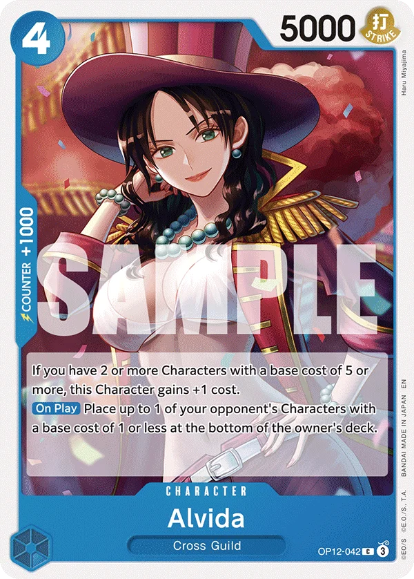 Alvida OP12-042 – One Piece Card Game Character