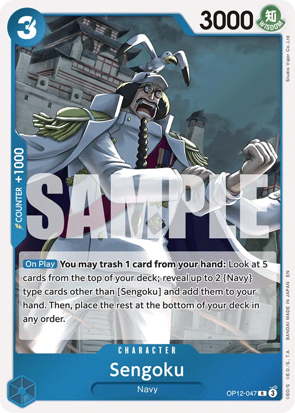 Sengoku OP12-047 – One Piece Card Game Character