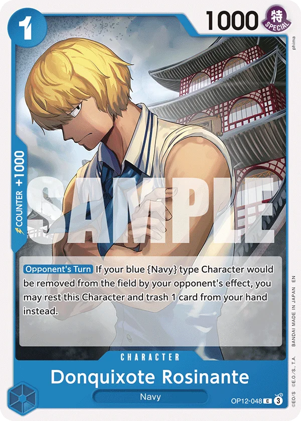Donquixote Rosinante OP12-048 – One Piece Card Game Character