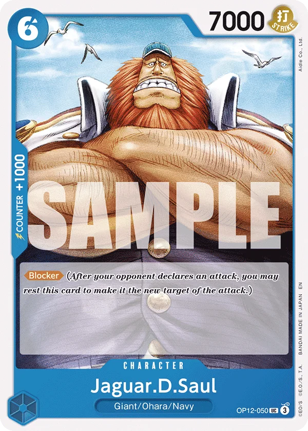 Jaguar.D.Saul OP12-050 – One Piece Card Game Character