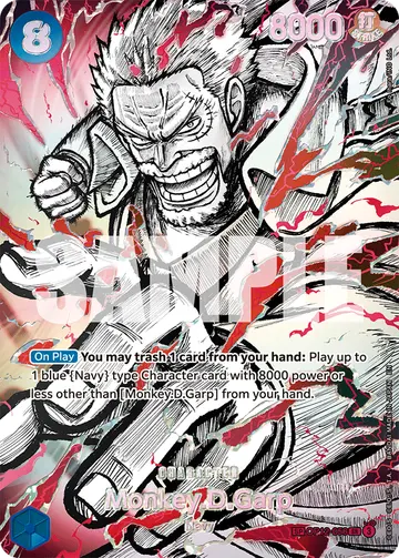 Monkey.D.Garp OP12-056 (Alternate art)