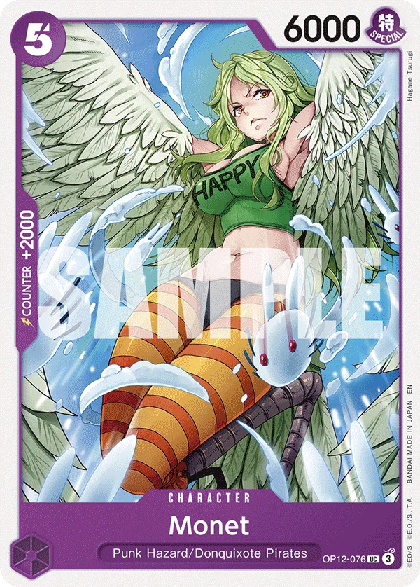 Monet OP12-076 – One Piece Card Game Character