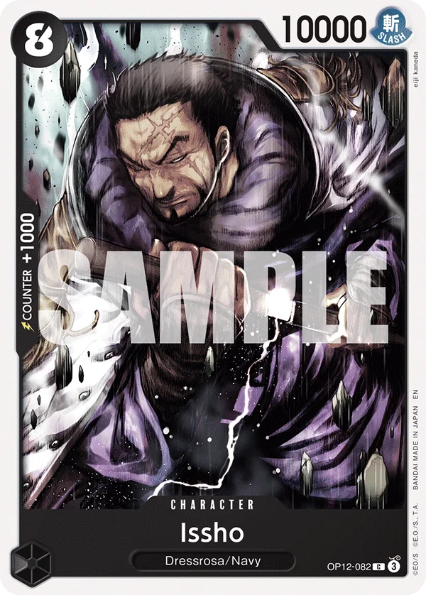 Issho OP12-082 – One Piece Card Game Character