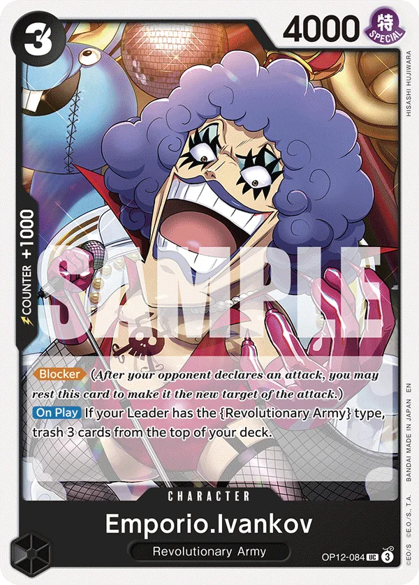 Emporio.Ivankov OP12-084 – One Piece Card Game Character