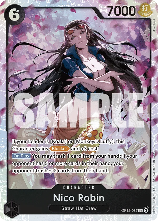 Nico Robin OP12-087 – One Piece Card Game Character