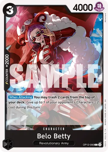 Belo Betty OP12-090 (Reprint)