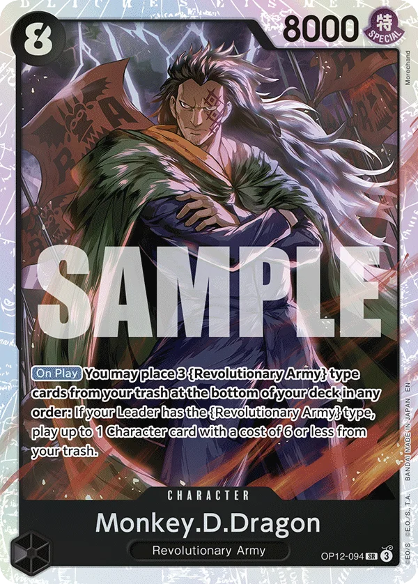 Monkey.D.Dragon OP12-094 – One Piece Card Game Character