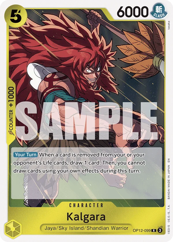 Kalgara OP12-099 – One Piece Card Game Character