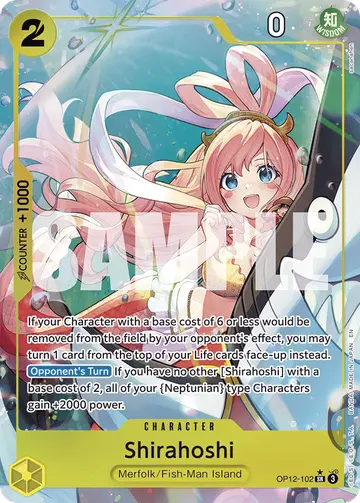 Shirahoshi OP12-102 (Alternate art)