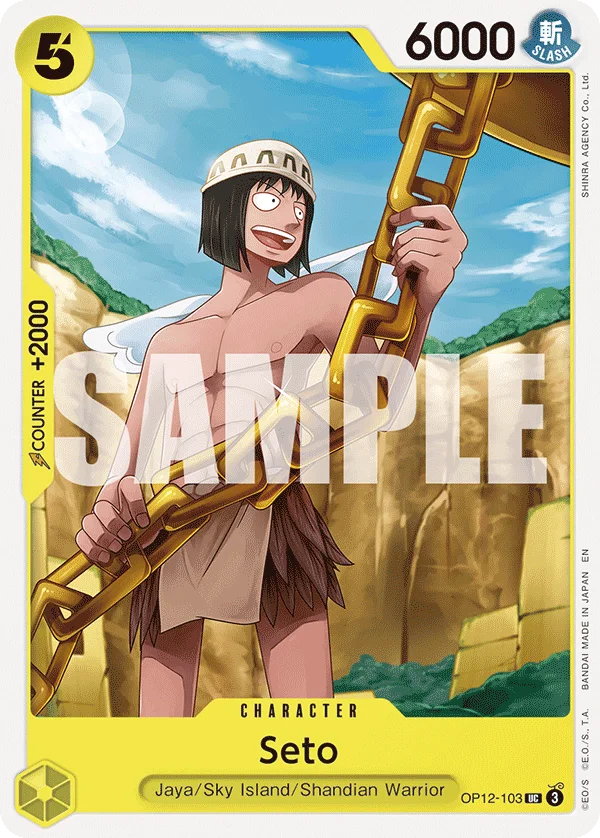 Seto OP12-103 – One Piece Card Game Character