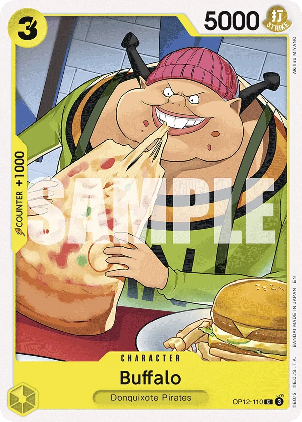 Buffalo OP12-110 – One Piece Card Game Character