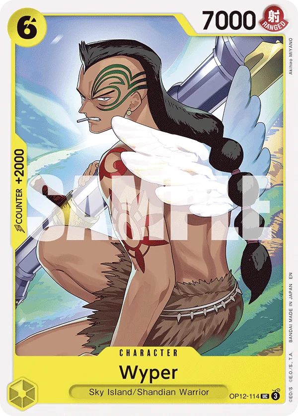 Wyper OP12-114 – One Piece Card Game Character