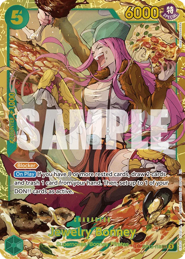 Jewelry Bonney OP12-118 – One Piece Card Game Character