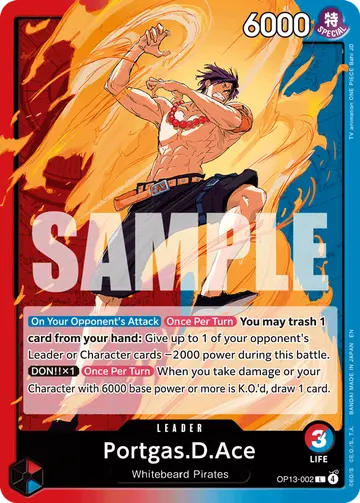 Portgas.D.Ace OP13-002