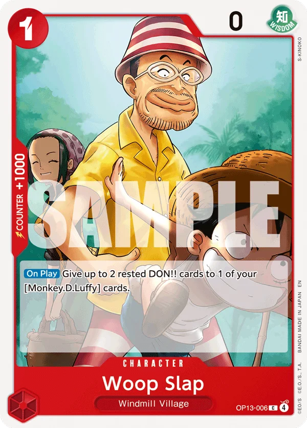 Woop Slap OP13-006 – One Piece Card Game Character