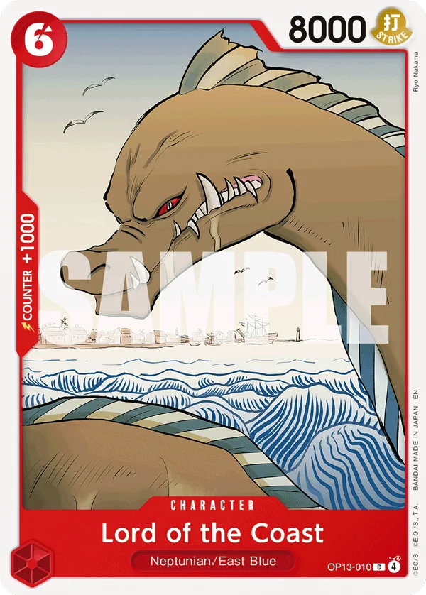 Lord of the Coast OP13-010 – One Piece Card Game Character