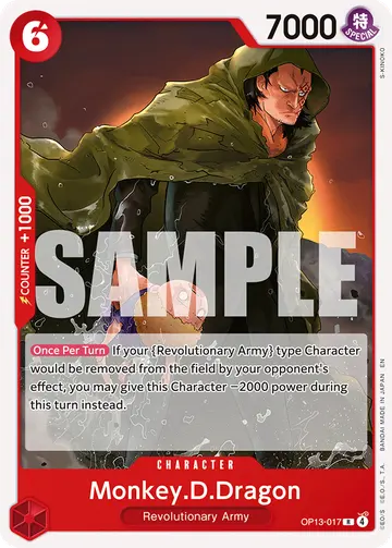 Monkey.D.Dragon OP13-017 (Reprint)